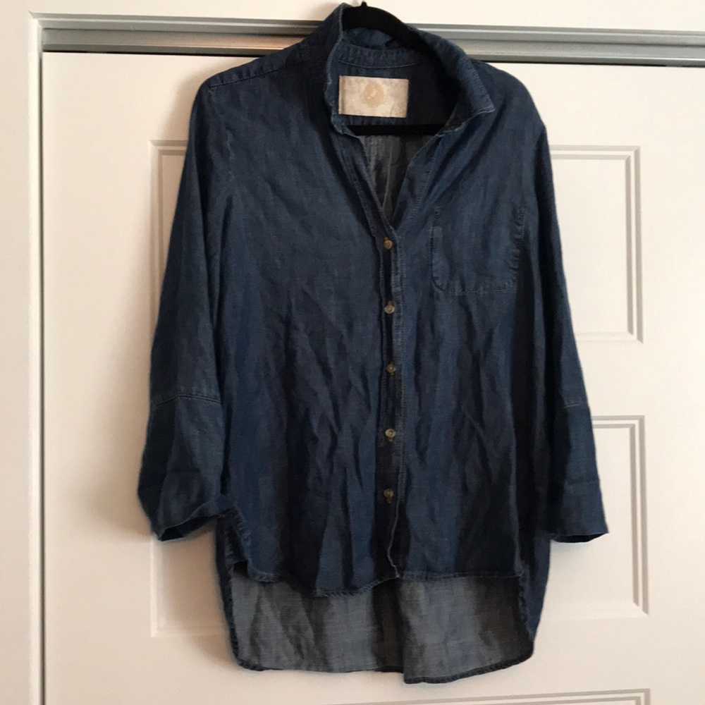Bella Dahl Denim, Tencel Top